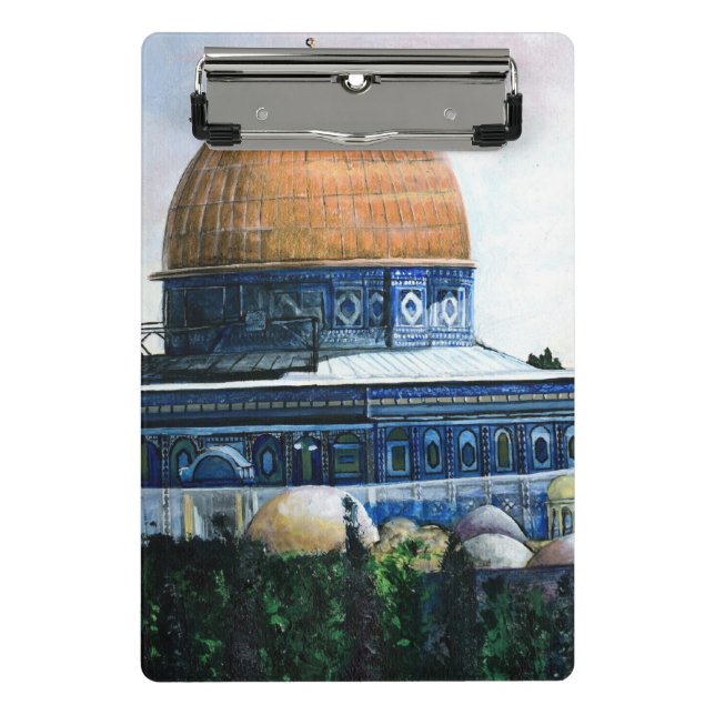 Dome of the Rock, Jerusalem Mini Clipboard (Front)