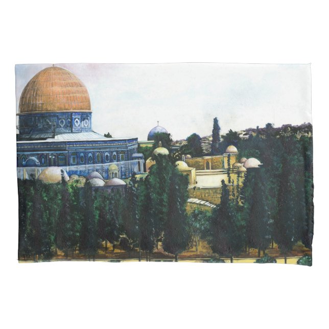 Dome of the Rock, Jerusalem Pillowcase (Front)