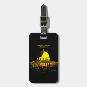 Dome of the Rock Jerusalem's Heartbeat Luggage Tag