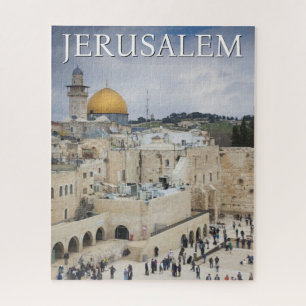 Dome of the Rock Western Wall Plaza, Jerusalem Jigsaw Puzzle