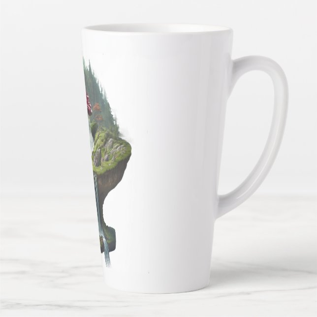 Domed Amanita Muscaria Forest Mug (Right)
