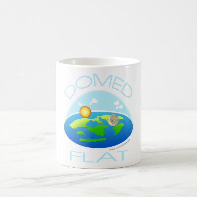 DOMED & FLAT EARTH  |  Under the Dome Coffee Mug (Center)