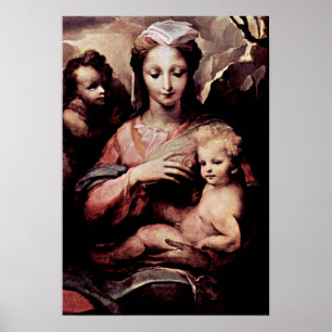 Domenico di Pace Beccafumi - Madonna Poster