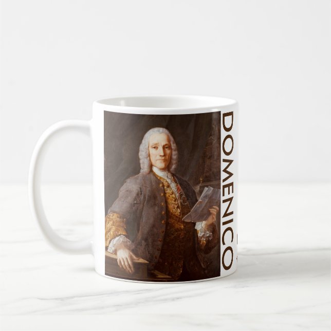 Domenico Scarlatti Coffee Mug (Left)