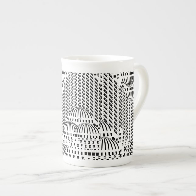 Domes  bone china mug (Front Right)