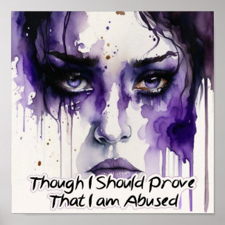 Domestic Abuse Awareness Month Poster