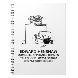 Domestic Appliance Repairs & Servicing Notebook