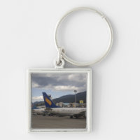 Domestic Chinese jet airliners lined up at