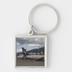 Domestic Chinese jet airliners lined up at Key Ring