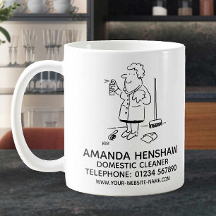 Domestic Cleaner Promotional Coffee Mug