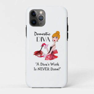 "Domestic Diva"  iPhone 11 Pro Case