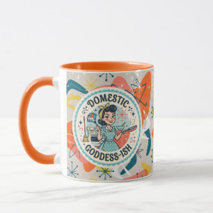Domestic Goddess-ish Funny Sarcasm Mug