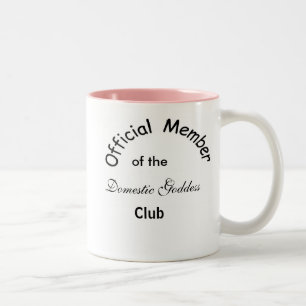 Domestic Goddess Two-Tone Coffee Mug