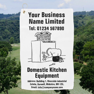 Domestic Kitchen Equipment Design Golf Towel