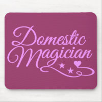 Domestic Magician custom mousepad