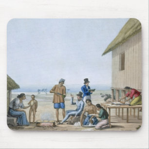Domestic occupations, Agagna, Guam, Philippines, f Mouse Pad