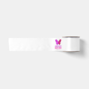 Domestic Violence and Breast Cancer Awareness Satin Ribbon
