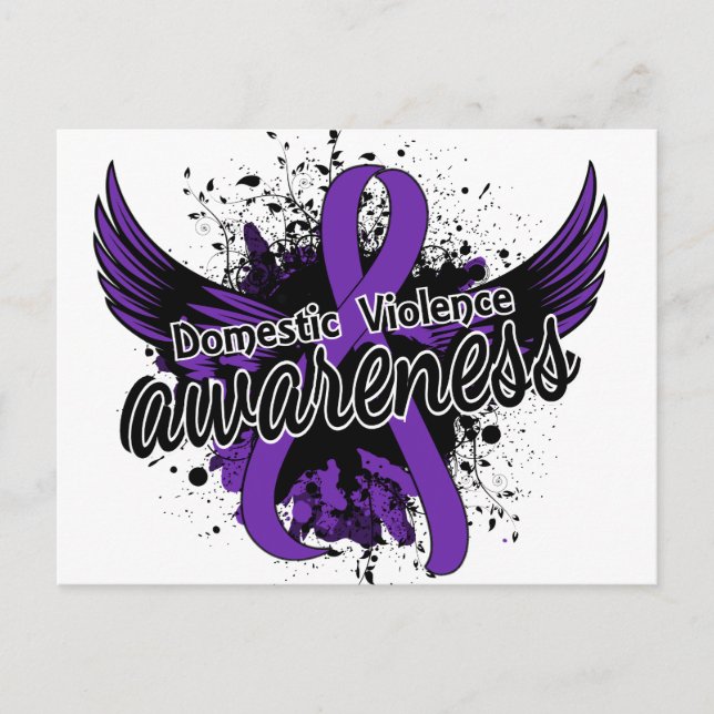 Domestic Violence Awareness 16 Postcard (Front)