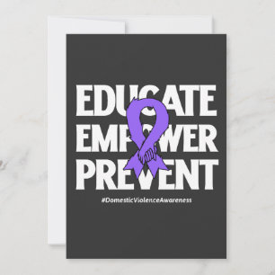 Domestic Violence Awareness 2024 Announcement