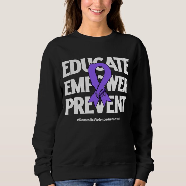 Domestic Violence Awareness 2024 Sweatshirt (Front)