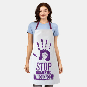 Domestic Violence Awareness Apron