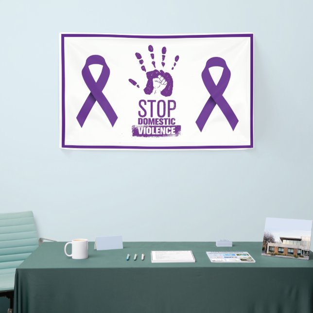 Domestic Violence Awareness Banner (Tradeshow)