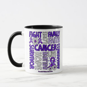 Domestic Violence Awareness - Fight love survivor  Mug