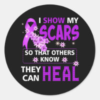 Domestic Violence Awareness I Show My Scars They C