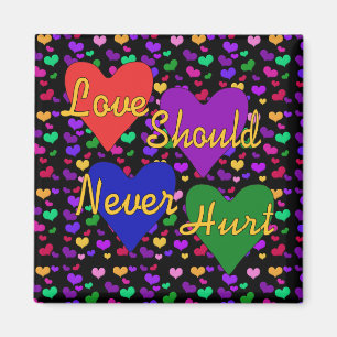 Domestic Violence Awareness Magnet