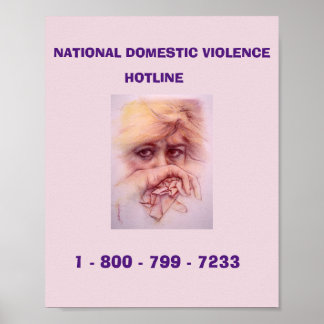 DOMESTIC VIOLENCE AWARENESS POSTER