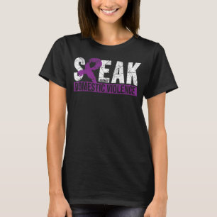 Domestic Violence Awareness Purple Equal Rights Fa T-Shirt