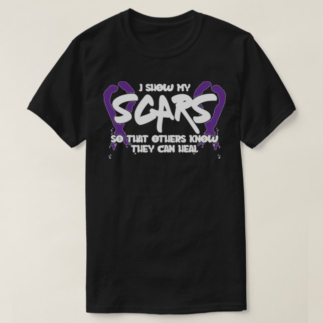 Domestic Violence Awareness Quote For Survivor Pul T-Shirt (Design Front)