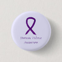 Domestic Violence Awareness Ribbon Custom Pin