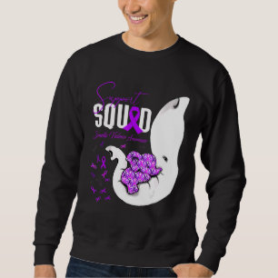 Domestic Violence Awareness Support Squad Elephant Sweatshirt