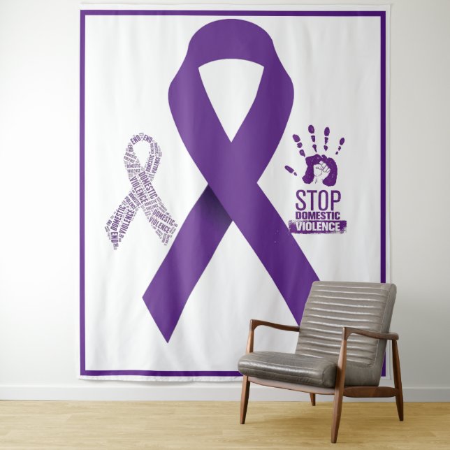 Domestic Violence Awareness  Tapestry (In Situ)