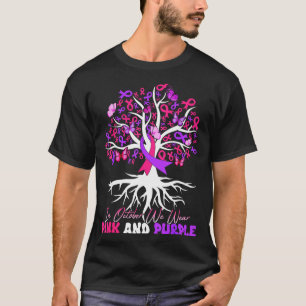 Domestic Violence Breast Cancer Awareness T-Shirt