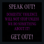 Domestic Violence Poster<br><div class="desc">Domestic Violence Poster</div>