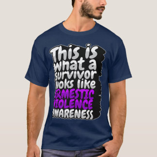 Domestic Violence Survivor Tshirt Abuse Support