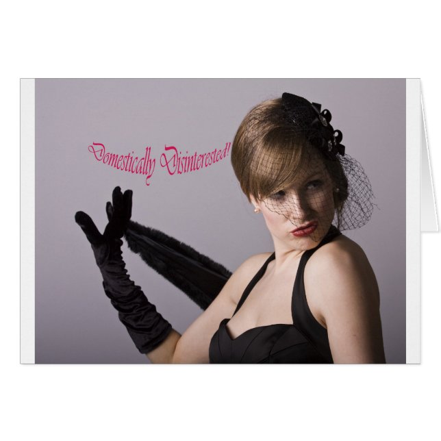 domestically disinterested (Front Horizontal)