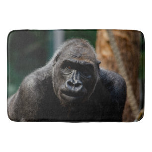 Dominant Primate Gorilla Ape Bath Mat
