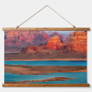 Dominguez Butte & Lake Powell, Utah Hanging Tapestry
