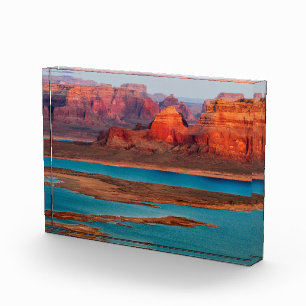 Dominguez Butte & Lake Powell, Utah Photo Block