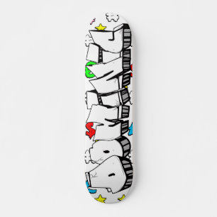 Dominic Graffiti Custom Personalised Skateboard