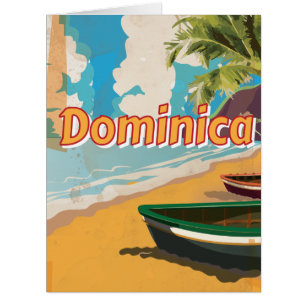 Dominica Beach vacation Poster