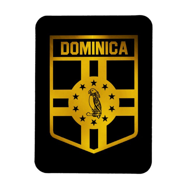 Dominica Emblem Magnet (Vertical)
