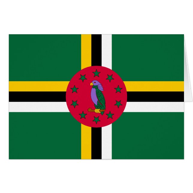 Dominica Flag (Front Horizontal)