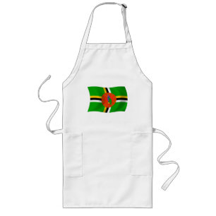 Dominica Flag Apron