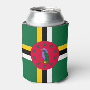 Dominica Flag Can Cooler