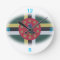 Dominica flag clock