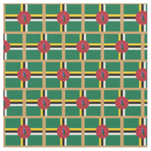 Dominica Flag & Dominica fashion Fabric /sports